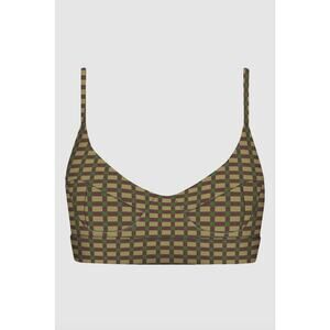 Acacia Swim PAISLEY Bikini Top - Gacho - Sporty Bralette - XL - NWT